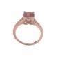Anello Solitario Donna Fogi Silver 925% Ref-Bda25/3/1C/12 - 1