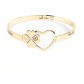 Bracciale Rigido Donna Marlu In Acciaio Colore Oro Giallo -Nonna- Ref- 15Br036G - 1