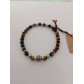 Bracciale Elastico Uomo/Donna Con Beads In Argento 925% E Pietre Dure A-Br003 - 1