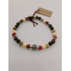 Bracciale Elastico Uomo/Donna Con Beads In Argento 925% E Pietre Dure - 1