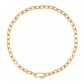 Collana Donna Rebecca In Bronzo Dorato Collection Palermo Ref-Bpakob04 - 1