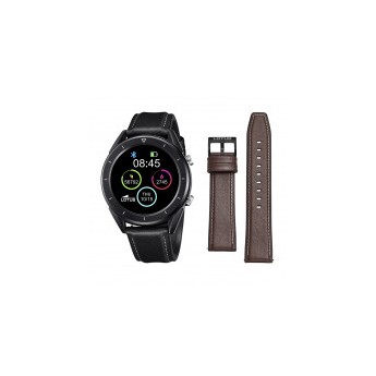 Smartwatch Lotus Smartime Multifunzione 50009/1 Nero E Marrone