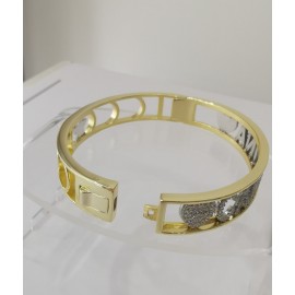 Bracciale Donna Rigido Con Nome Personalizzabile In Argento 925% "Realizziamo Tutti I Nomi" - 1